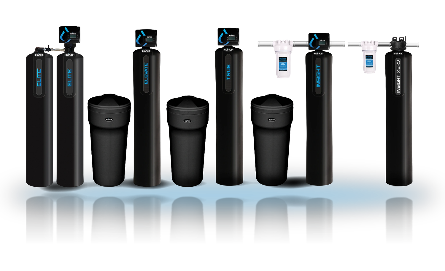 The Evince whole-house line: Elite, Insight Xero, Elevate and True systems